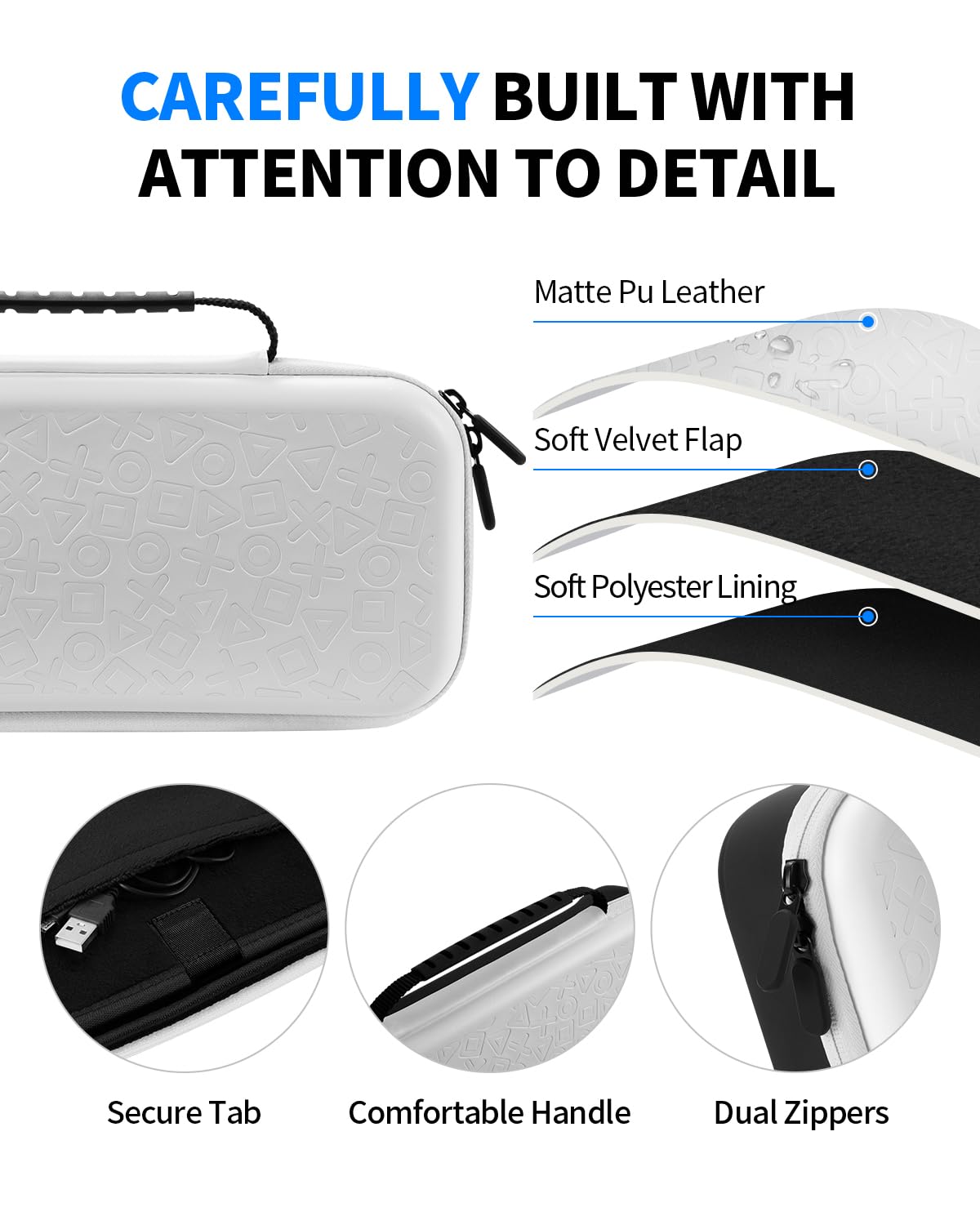 PlayStation Portal　ホワイト ケース付き PlayStation Portal ホワイト ※ケース付き - メルカリ